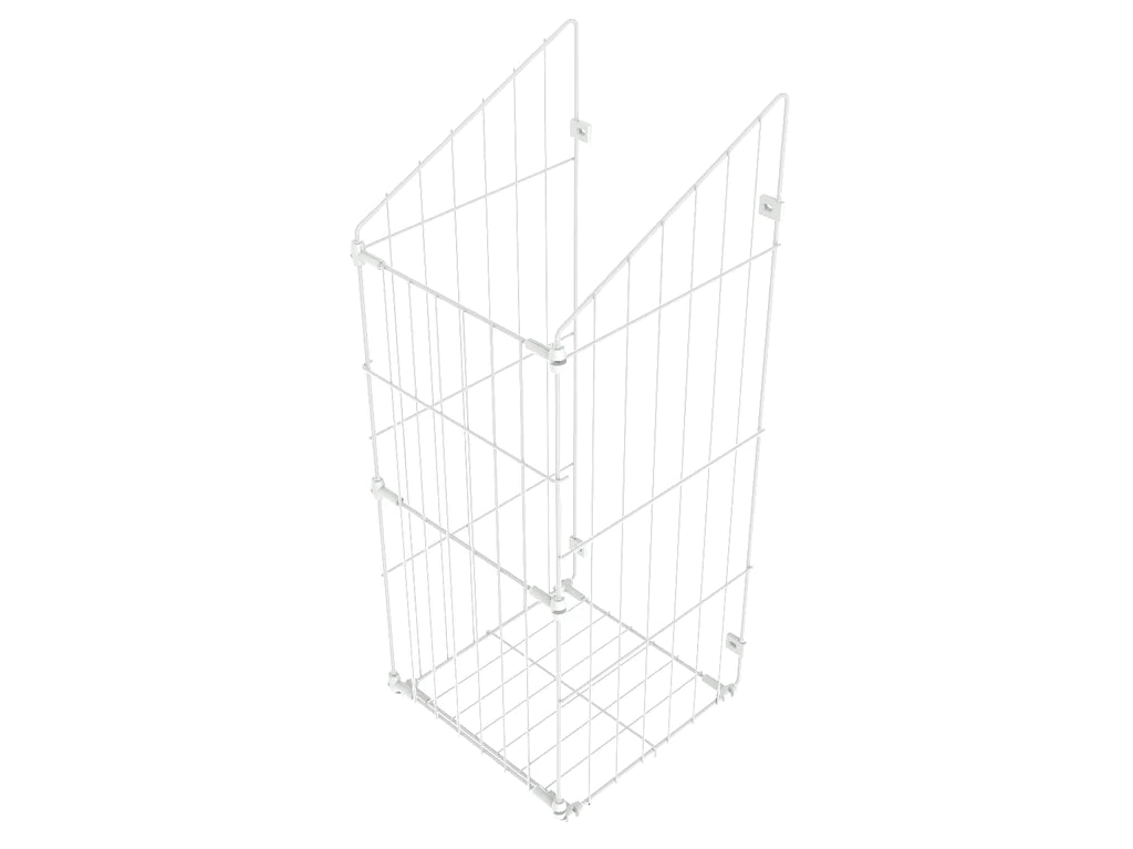 Panier à linge 50cm - Blanc