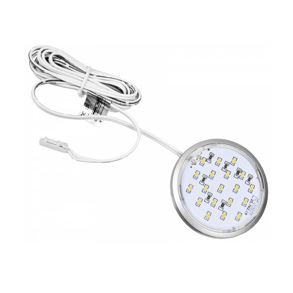 Luminaire LED monté en surface + source lumineuse LED 1.6W 12V NTP