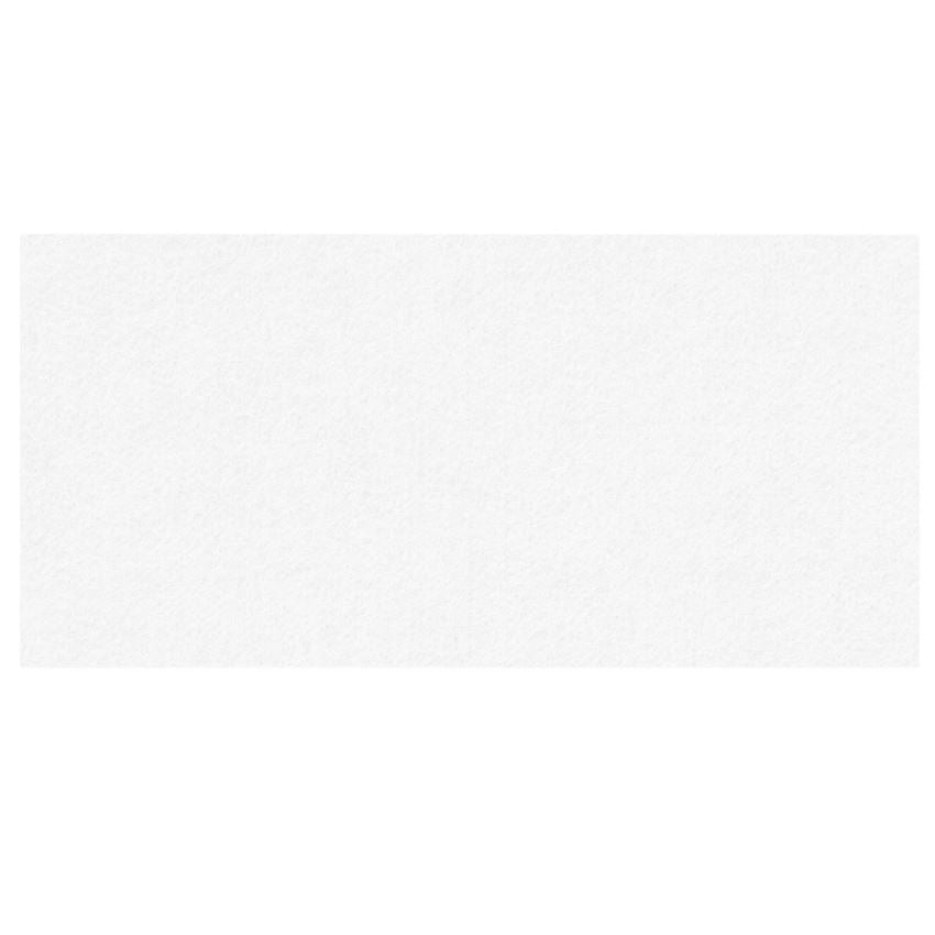 Patin feutre auto-adhésif 120x240mm - Blanc NTP Blanc