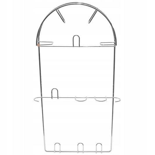 Porte-tuyau d'aspirateur en argent - Grand Furnica