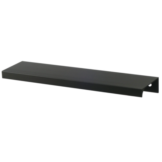 Poignée profilée Edge 160mm (Longueur totale 180mm) - Noir mat