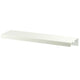 Poignée profilée Edge profil rond 416mm (Longueur totale 436mm) - Blanc