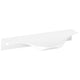 Poignée profilée Edge 96mm (Longueur totale 116mm) - Blanc