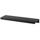 Poignée profilée Edge 64mm (Longueur totale 84mm) - Noir Mat