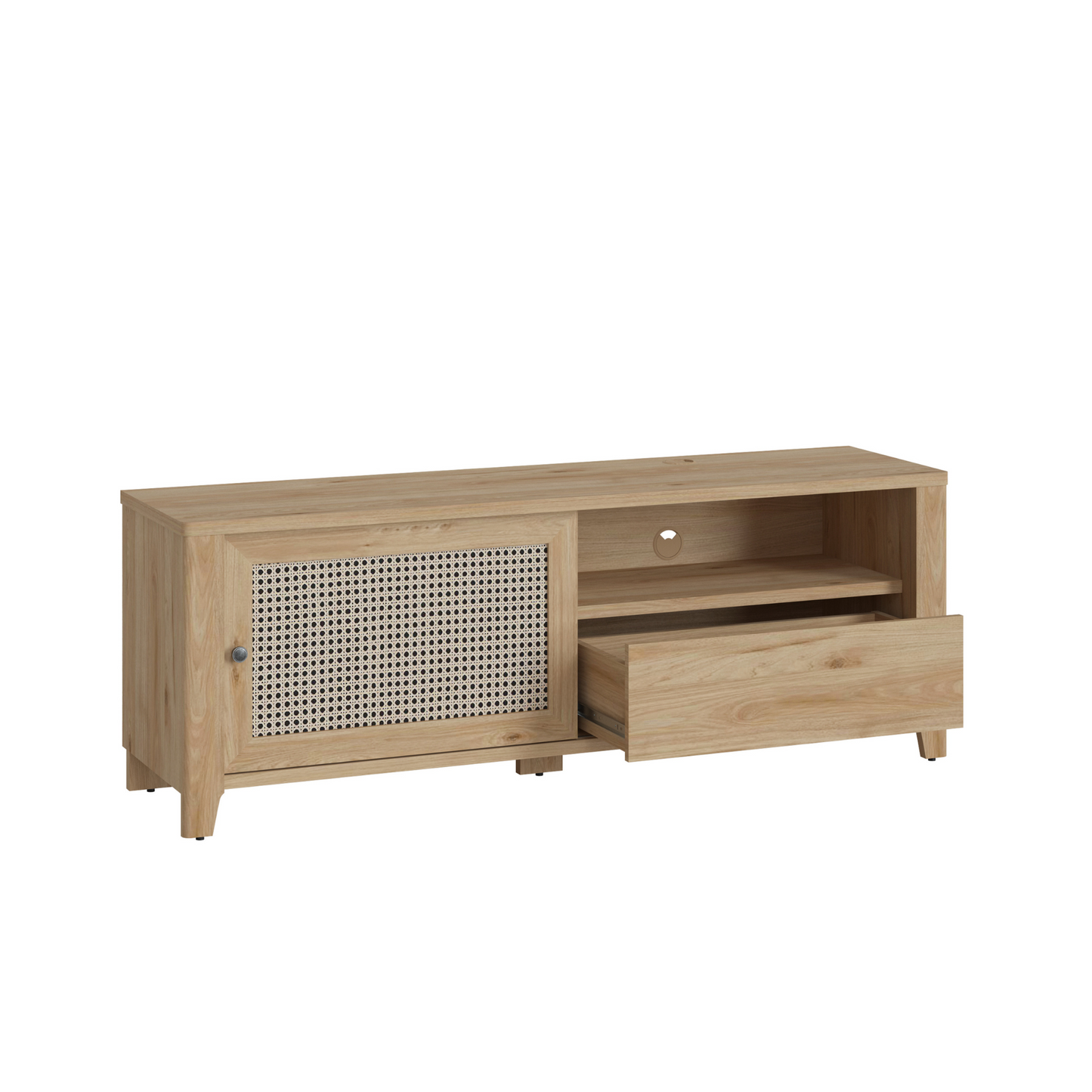 PARILLA - Ensemble de Meubles de Salon - Jackson Hickory / Amadeus
