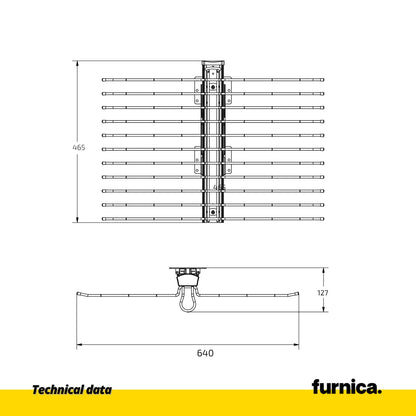 Porte-pantalons double coulissant Soft-Close - Gris (2) – Furnica