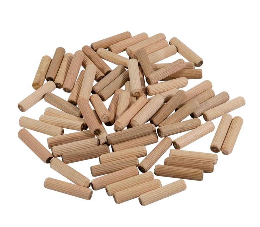 Cheville en bois - Ø8 - 35mm - (100 pièces)