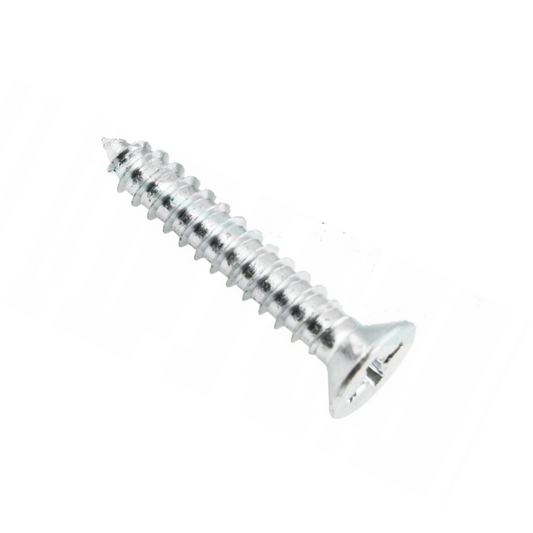 Vis à bois PZ2 4.0x25mm Zinc Blanc (100 pièces)