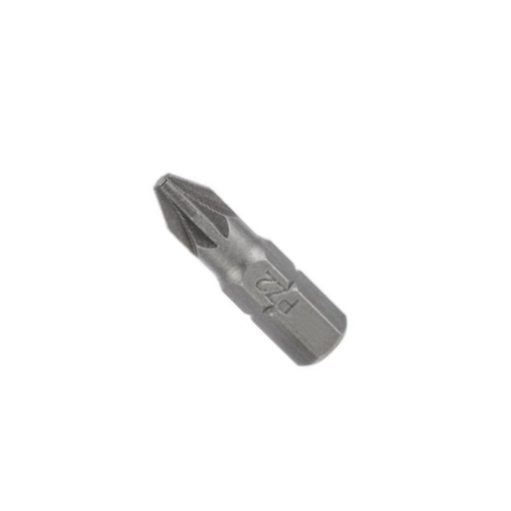 Embout de vissage PZ2 pour tournevis, longueur: 25 mm, emmanchement: 1/4", Acier