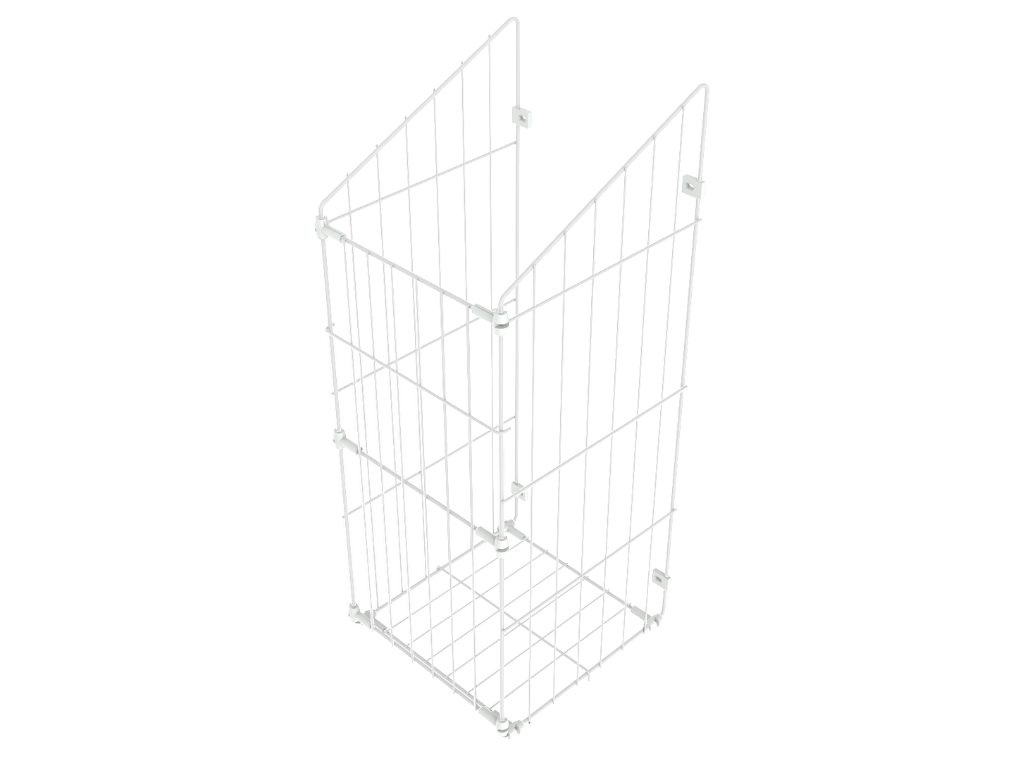 Panier à linge 30cm - Blanc