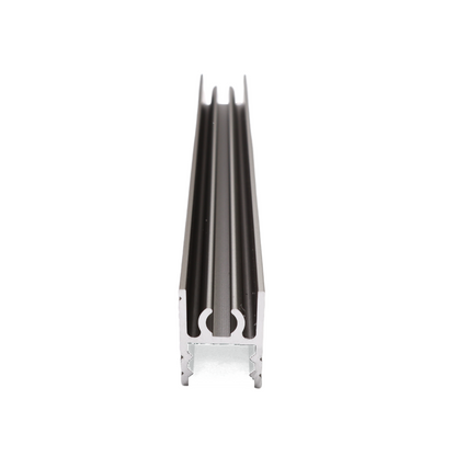 Profilé Horizontal Inférieur en Aluminium de 10 mm 560 cm - Anodisé Champagne