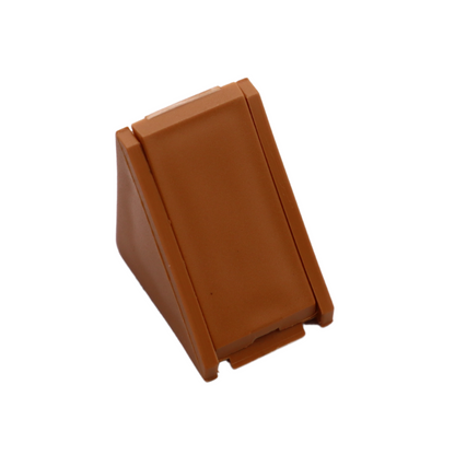 Équerre d'angle plastique - Marron clair 1000 pièces