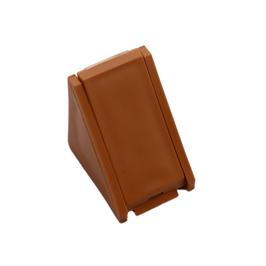 Équerre d'angle plastique - Marron clair 1000 pièces
