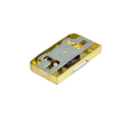 Serrure de meuble 35x60mm - Or