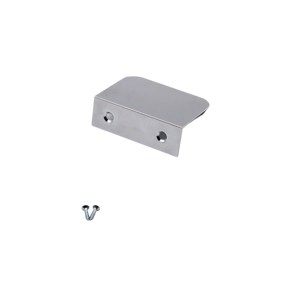 Poignée profilée Edge 32mm (Longueurs totales 52mm) - Electropoler