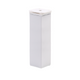 Pied de meuble carré réglable 40x40mm - 150mm - Blanc