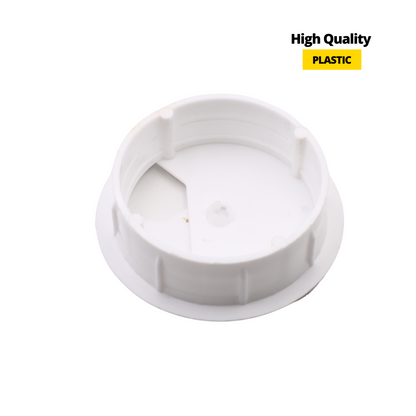 Passe-câble en plastique 60mm - Blanc