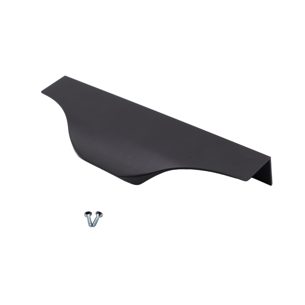 Poignée profilée UFO Edge 128mm (Longueurs totales 148mm) - Noir Mat