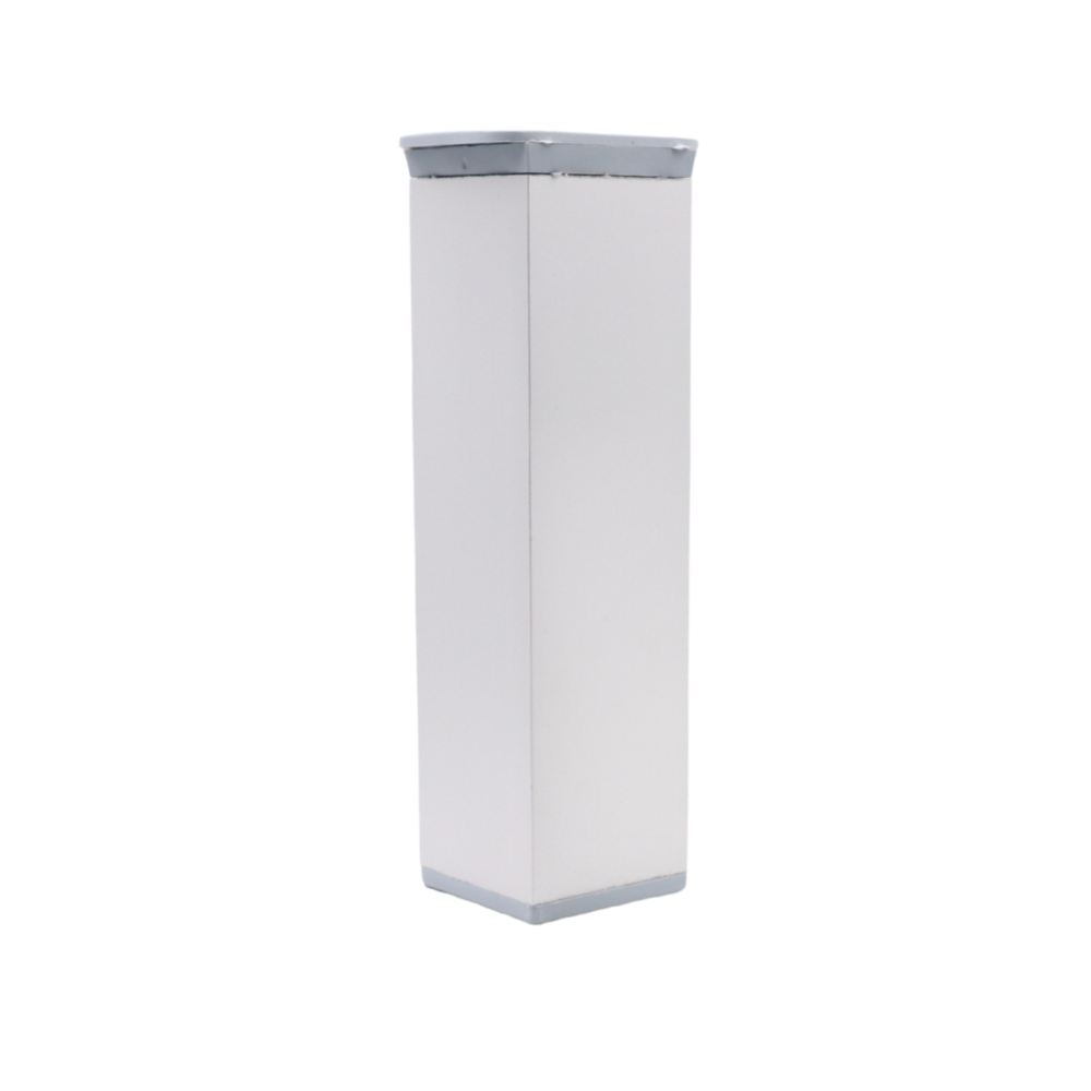 Pied de meuble carré réglable 40x40mm - 150mm - Aluminium