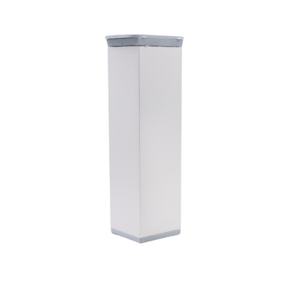 Pied de meuble carré réglable 40x40mm - 150mm - Aluminium