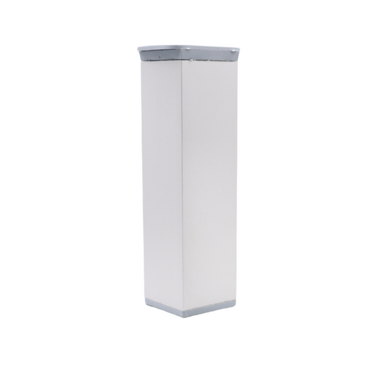 Pied de meuble carré réglable 40x40mm - 150mm - Aluminium