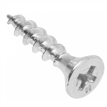 Vis à bois PH2 3.5x16mm Zinc Blanc (1000 pièces)