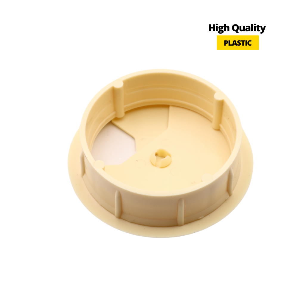 Passe-câble en plastique 60mm - Crème