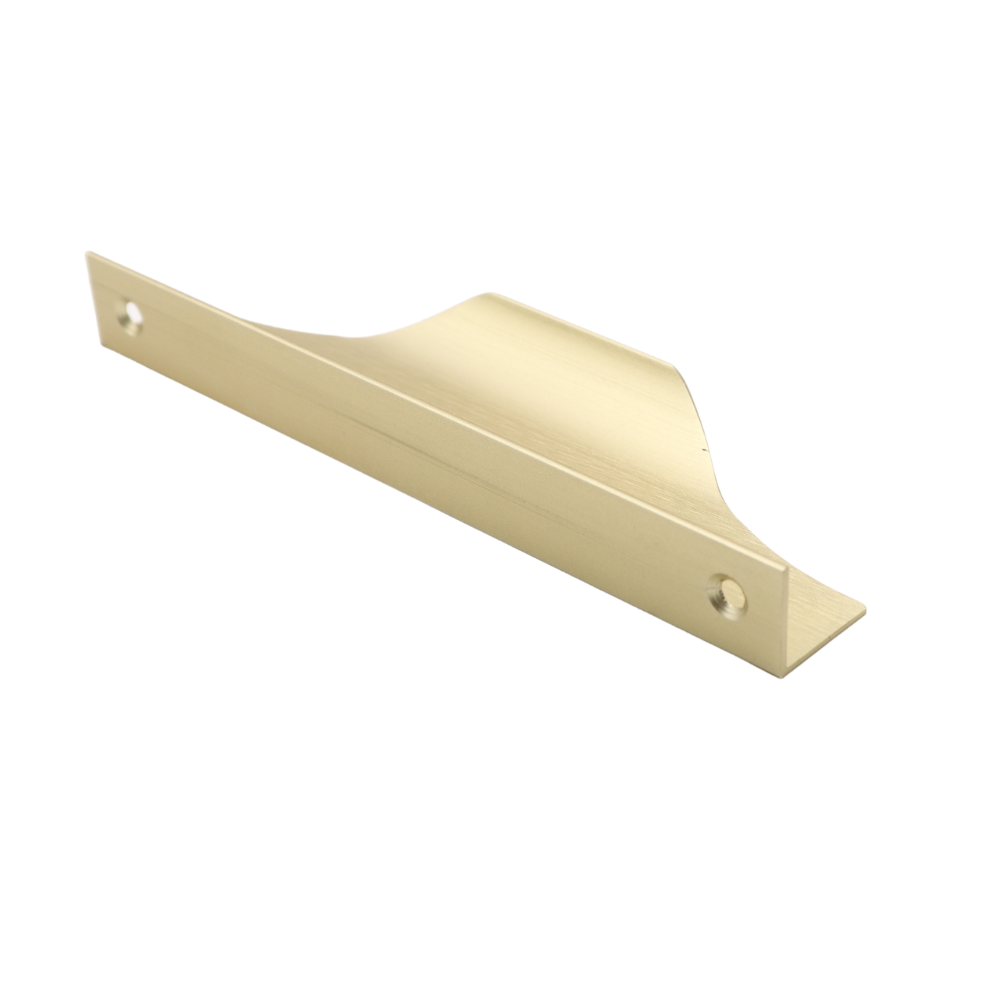 Poignée profilée UFO Edge 128mm (Longueurs totales 148mm) - Or Mat