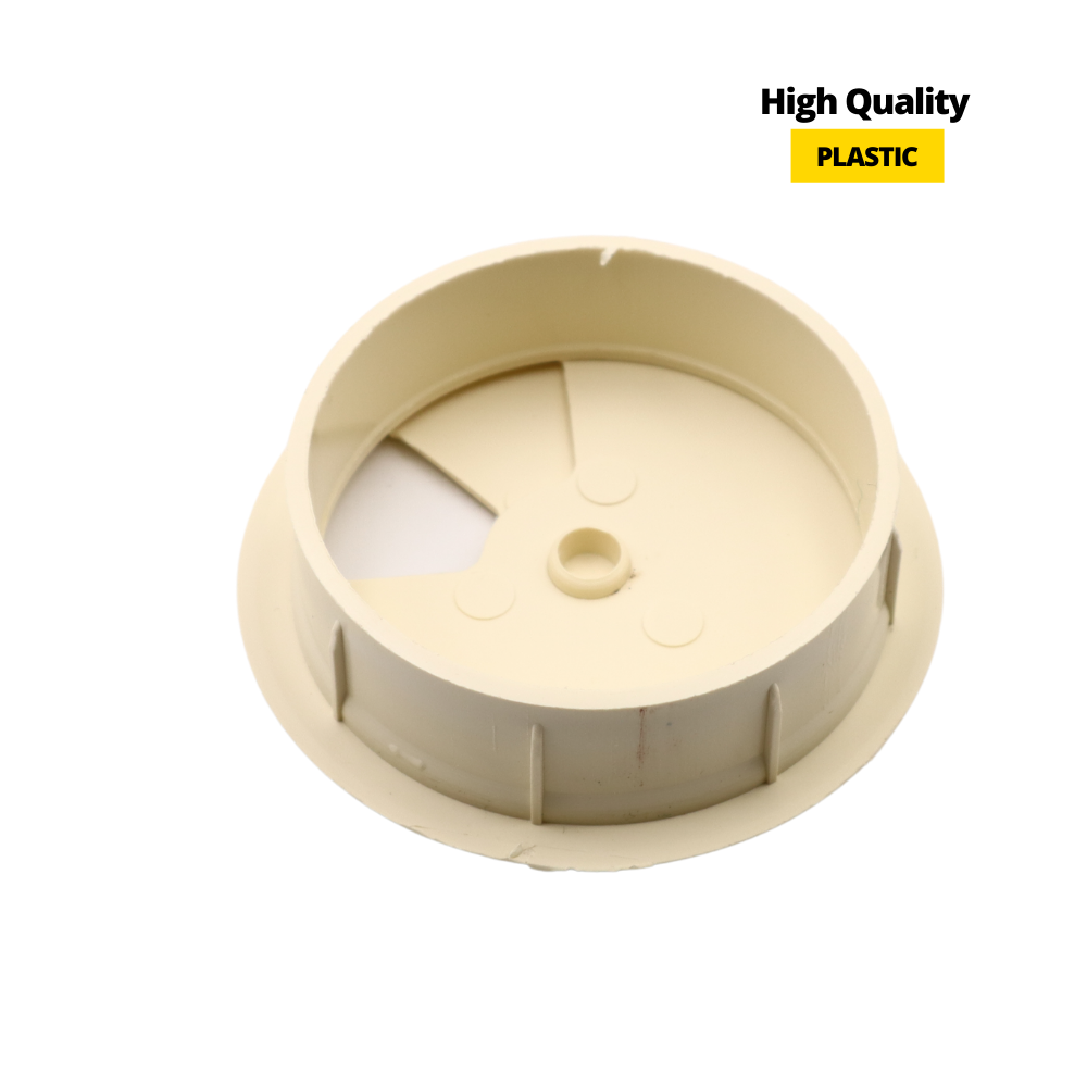 Passe-câble en plastique 60mm - Vanille