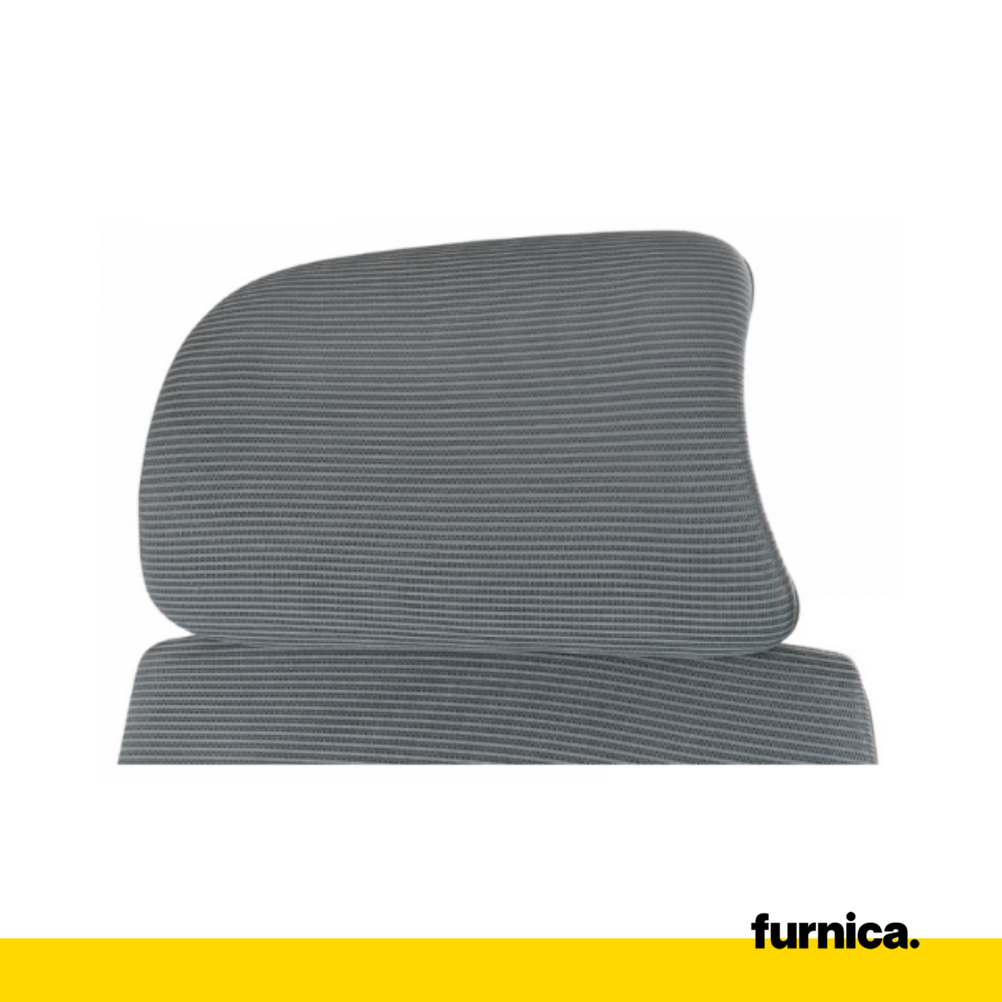 FEDERICO - Chaise de Bureau Matelassée Recouverte de Micro-Maille de Haute Qualité - Gris H123cm L65cm