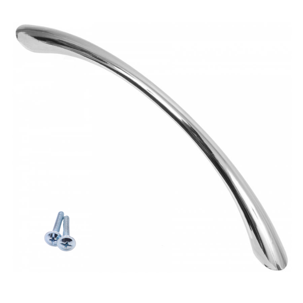 Poignée de meuble 96mm UZ02 - Chrome