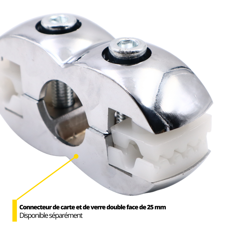 Insert de Connecteur pour Verre, Blanc