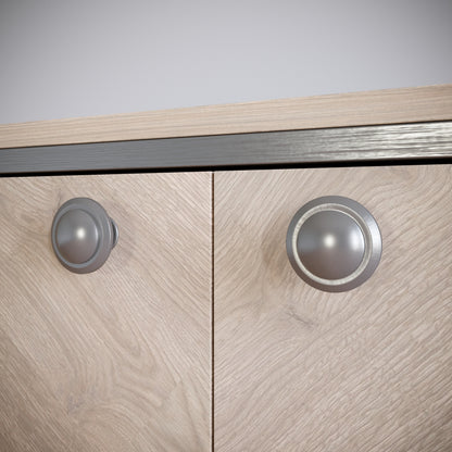 Bouton de meuble - Acier Brossé