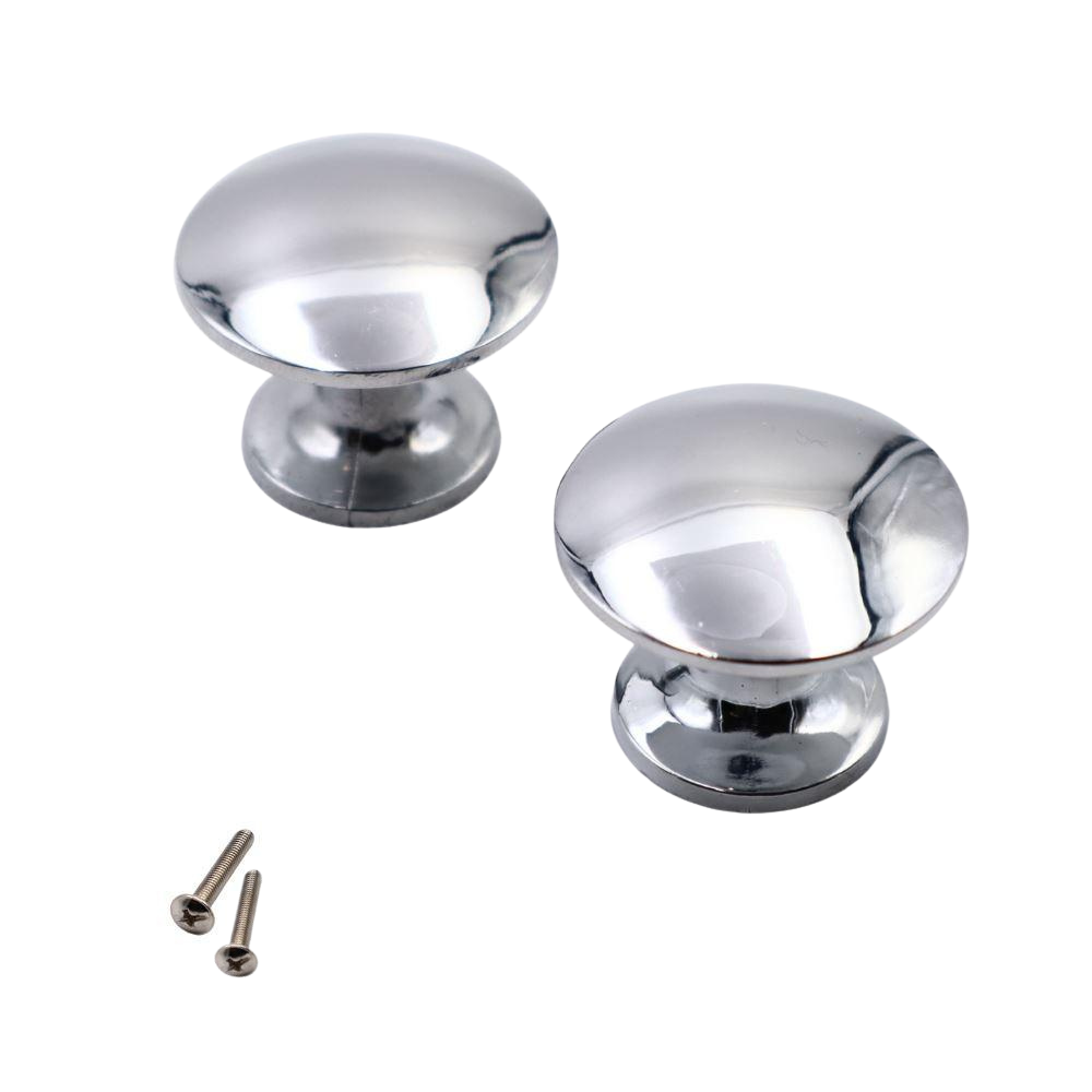 Bouton de meuble - Chrome