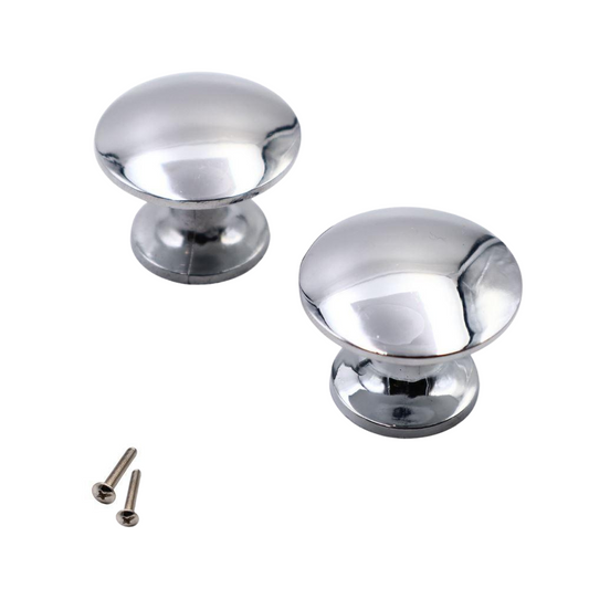 Bouton de meuble - Chrome