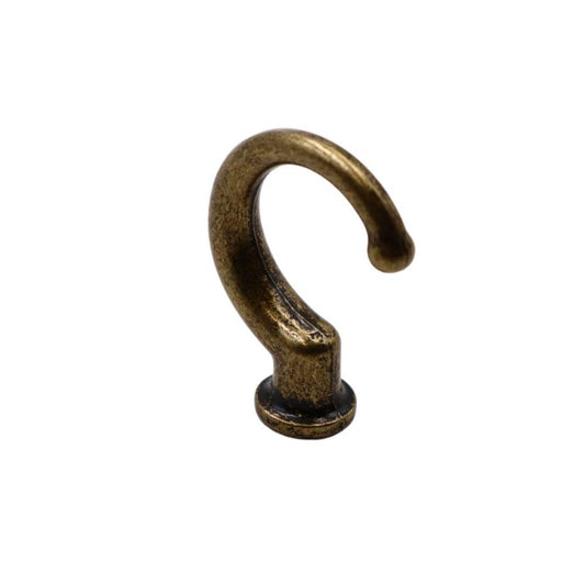Crochet de suspension simple - Or antique