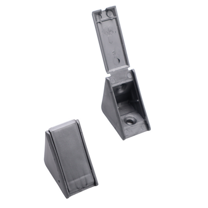 Équerre d'angle plastique - Métallique 500 pièces