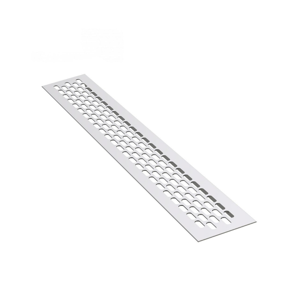 Grilles d'aération en Aluminium 484x60mm - Argent