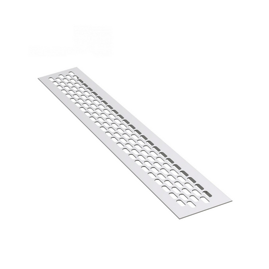 Grilles d'aération en Aluminium 484x60mm - Argent