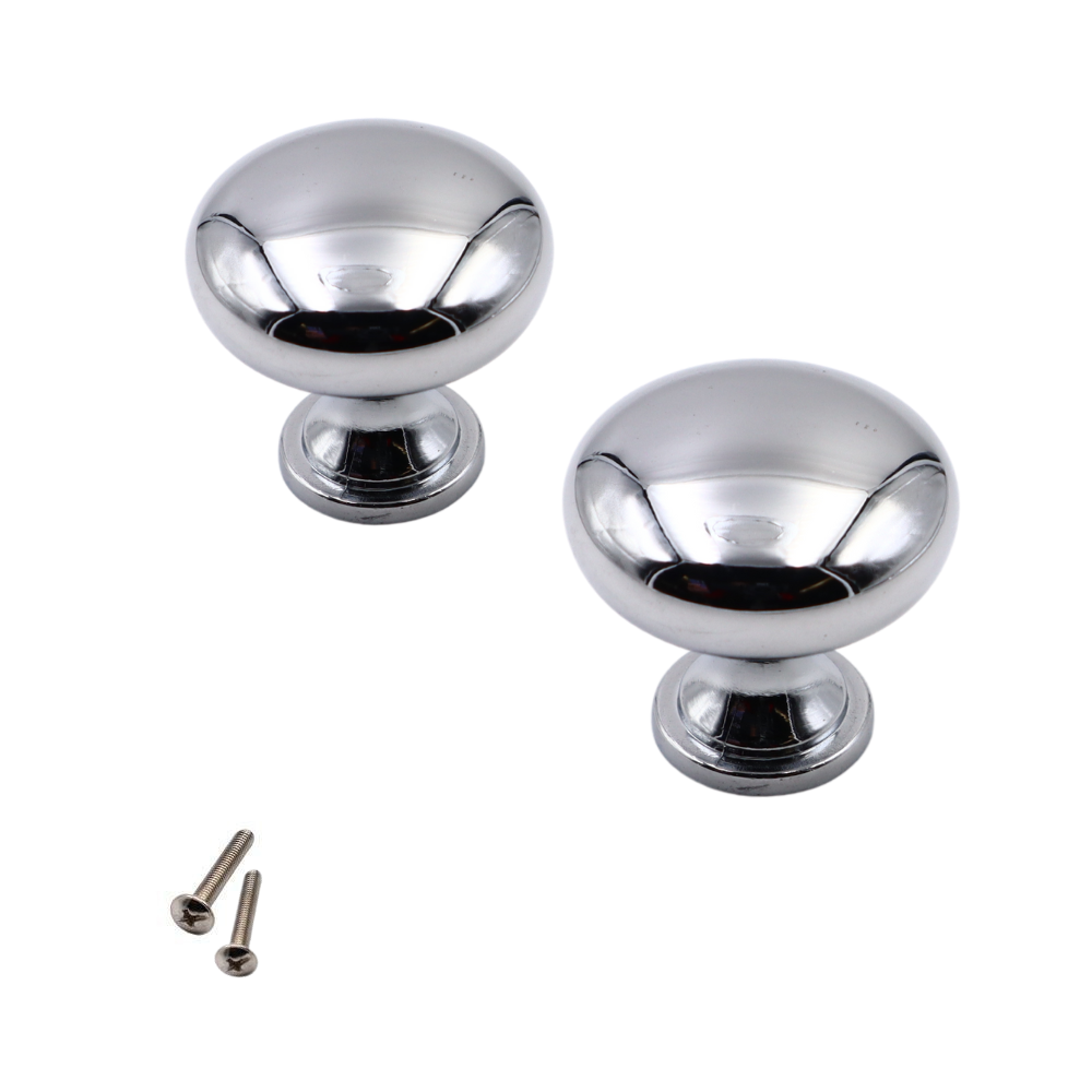 Bouton de meuble - Chrome