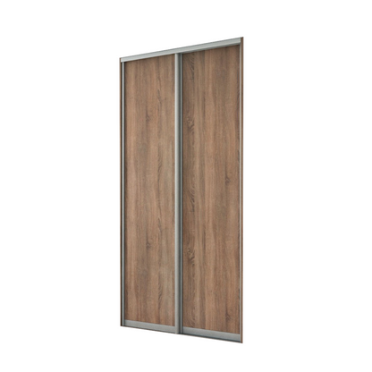 2x Portes d'armoire coulissantes - H: jusqu'à 2750mm L: 1200mm - MFC