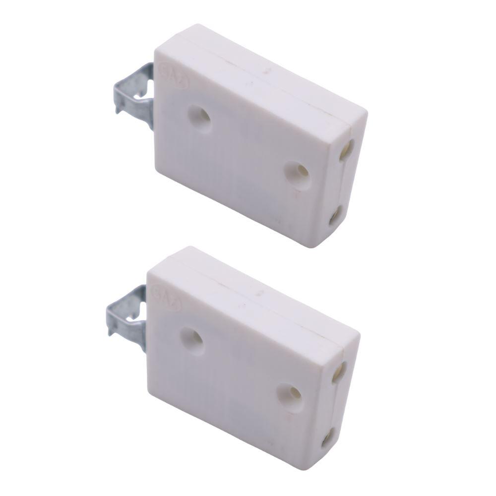 Support d'armoire en nylon, universel - G+D, 2D Eco - Blanc