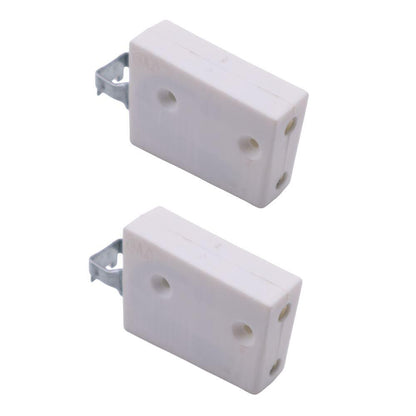 Support d'armoire en nylon, universel - G+D, 2D Eco - Blanc
