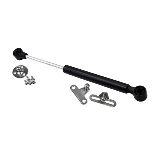 Verin de porte à gaz 250mm - 80N - Noir