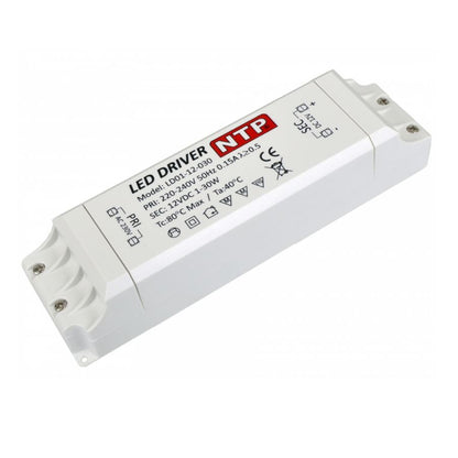 Alimentation d'éclairage LED (pas de câblage) NTP 30W 