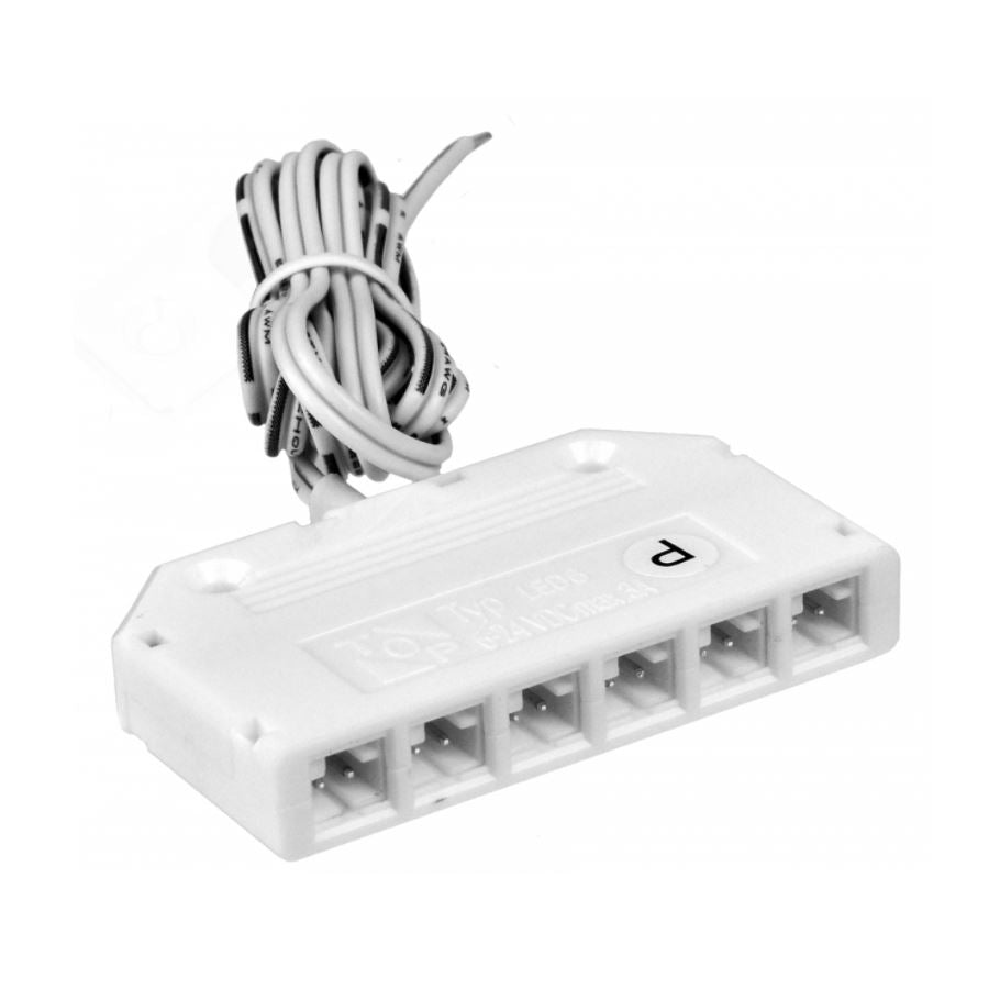 Distributeur de tension avec câblage NTP 6 