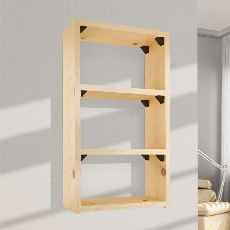 Équerre d'angle plastique - Marron foncé 200 pièces Furnica 