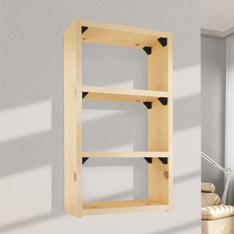 Équerre d'angle plastique - Noir 200 pièces Furnica 