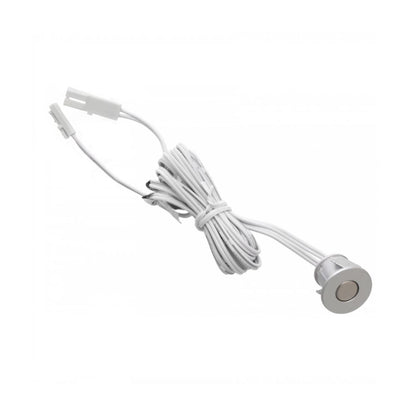 Interrupteur / gradateur LED avec luminaire encastré 24W, Argent NTP 