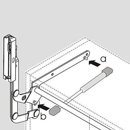 LIFT-O-MAT Vérin à gaz - 380N Kesseböhmer 